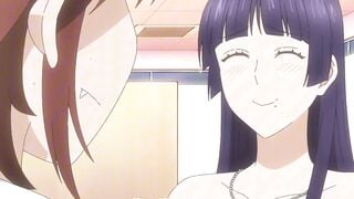 Tall anime volleyball babe rides a tiny cock and takes huge creamy load