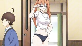 Tall anime volleyball babe rides a tiny cock and takes huge creamy load