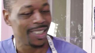 Tattooed Redhead Mature Gets Examined And Fucks Black Doctor Hard