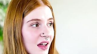 Cookie Deepthroats Thick Dick After Rough Anal Fuck In Heart Apron