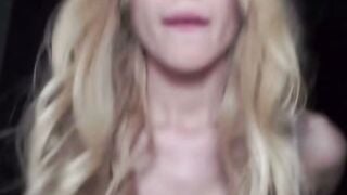 Blonde Teen Sucks Cock And Gets Pounded On Bed