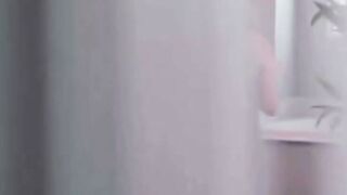 Blonde Step Mom in Robe Deepthroats Young Bro's Cock in Bedroom
