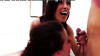2 French Babes Get Anal Fist Plowed And Squirting With A Bro