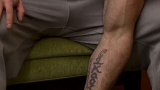 Aubrey Kate Deepthroats Hairy Hunk's Big Dick