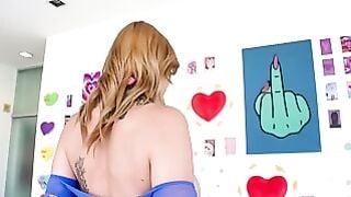 Daisy Rae Big Natural Tits Anal Creampie & Ass Licking