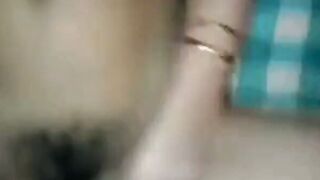 Hairy Indonesian Babe Cheats on Husband While Answering His Phone Call