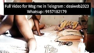 Desi MMS: Nude Indian Woman Sucks Cock & Rides Rough on Bed