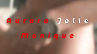 Aurora Jolie & Monique Double Anal Interracial Three-Way with Black Dicks