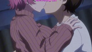 Pink Haired Giantess Pounds Tiny Guy in Tight Chair Sex Scene