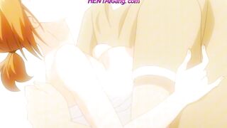 Anime Girl Sucks Cock And Gets Deep Creampie In Rough Hentai Sex