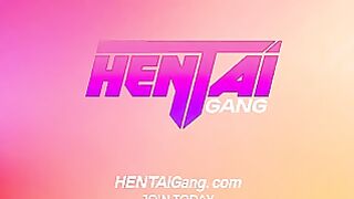 Anime Girl Sucks Cock And Gets Deep Creampie In Rough Hentai Sex