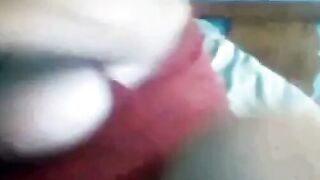 BBW With Huge Tits Jams Herself With Sex Toy On Cam