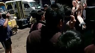 Emma Haize Public Anal Raped By Strangers In Outdoor Crowd