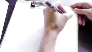 Chinese Mom Anita Blue Deepthroats Young Guy POV on Floor
