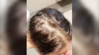 Desi Girl Deepthroats Big Dick on Dining Table and in Bathroom