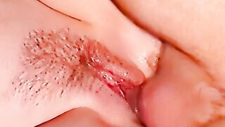 Amateur Danish Redhead Wife Sucks Cock In Wet Hairy Pussy