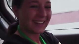 Airi Deepthroats BBC Cock In Amateur Parking Lot Blowjob