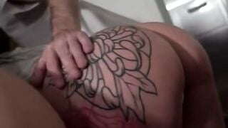 Russian BBW Karolina Geiman Deepthroat Anal Orgy with Sirena & Mary