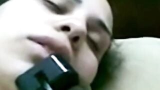 Indian-Swiss Amateur Babe Squirting Big Tits Solo Masturbation