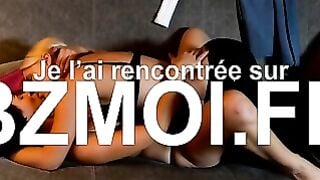 French Amateur Lesbian Sucks Small Tits And Cunnilingus On Sofa