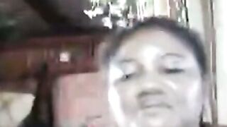 Black African Webcam Girl Shows Big Breasts In Car