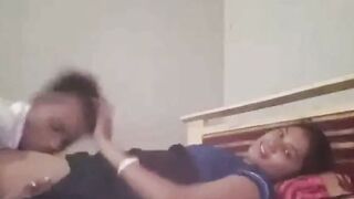 Desi Ex-Wife Woken Up For Rough Standing BJ And Hard Fucking In Bed