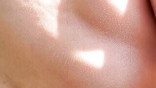 German Amateur Couple Creampie Sex Outdoors