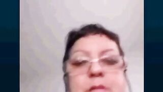 Brazilian Amateur MILF Flashes Her Ass on Webcam