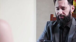 Mona Wales Gags & Shibari Binds Stepsister Ashley Lane for Rough Anal Caning with Tommy Pistol