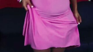 Jaylene Rio BBW Deepthroat & Titfuck in Pink Outfit