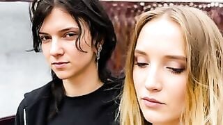 Big Boobs Teen Sucks Cock While Boyfriend Watches