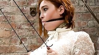 Jodi Taylor Suspended Dungeon Caning And Rope Bondage Discipline