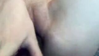 Big-Titted Russian Girl Masturbates with Dildo on Webcam