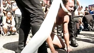 Cameron Kincade Blindfolded Public Anal Gangbang & Messy Facial