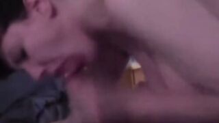 Amateur Deepthroat Sucking Big Hard Cock