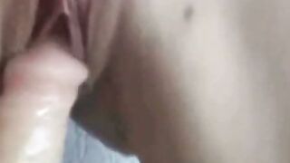 Russian Blonde Fisting & Squirting with Big Dildo