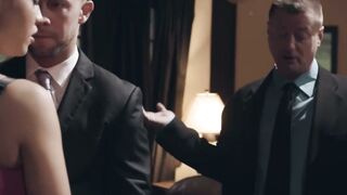 Hot Latina Alina Lopez Gets Facefucked by Colleagues in Group Scene