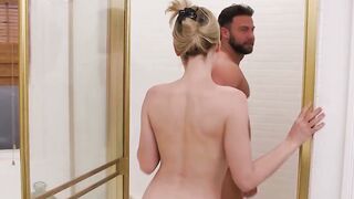 Paula Sucks Cock During Oily Nuru Massage For Trucker Husband
