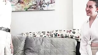 Truth or Dare Stepson Banged Stepmom Swallows Cum From Condom