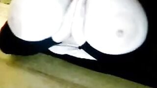 BBW Webcam Babe Shows Off Huge Tits And Big Ass