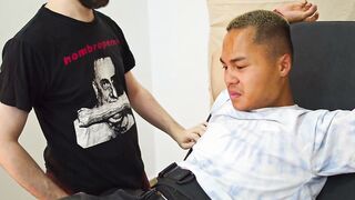 Extremely Ticklish Asian Twink Screams in Bondage