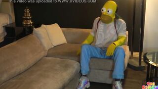The Simpsons new XXX clip trailer