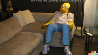The Simpsons new XXX clip trailer