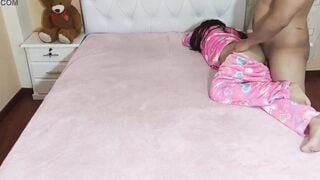 Niece is Pounded by her Pervert Uncle while he records her with his Mobile