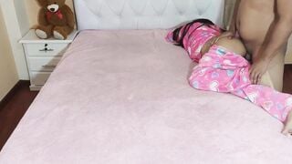 Niece is Pounded by her Pervert Uncle while he records her with his Mobile