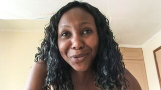 Ebony mom Unknowingly Walks Into for Backroom Casting