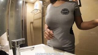 Bubbly eastern Hooker With Massive Jugs Gets Bred, Creampied