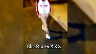 My evening walk without underwear – ElsaRixterXXX