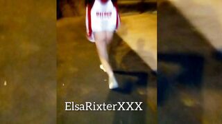 My evening walk without underwear – ElsaRixterXXX