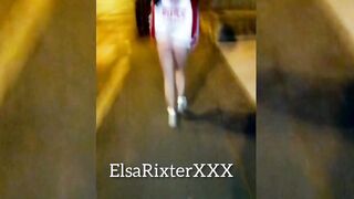 My evening walk without underwear – ElsaRixterXXX